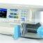 Hot-selling double channel syringe pump medical use LCD display for infusion