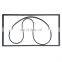 2 Din Car Radio Stereo Fascia Dash Mount Trim Kit Panel Frame For Mazda 2 2010 Demio 2007+