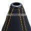 Universal Car Gear Shift Collars Covers Suede PU Leather Gear Stick Shift Shifter Knob Boot Gaiter Cover