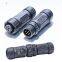 wire waterproof connector 6pin  solder seal wire electrical aviation M12  connector for electric bike