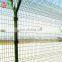 3d Curvy Airport Fence Panels Powder Coated Airport Security Fence