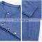 Merino Wool Cashmere Blend Knitted Mens Henley Sweater Shirt