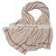 High Quality Camel Cashmere Scarf Italy