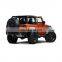 4x4 offroad New design Auto parts black steel rear bumper for Jeep Wrangler JK