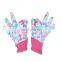 HANDLANDY Custom Pink Children MICRO PVC dotting Outdoor Gardening Gloves,High quality cute garden gloves