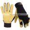 HANDLANDY Wood Working Construction Garden Farm Carpentry Yard Rose Working Auto Work DEERSKIN Leather protection Glove
