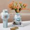 Colorful Decal Luxury Home Table Decorative Ceramic Nordic Table Decor Flower Vase
