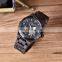 Luxury BOBO BIRD Personalized Hollow Design Skeleton Automatic Mechanical Wood Watch Mens