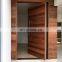 Simple Design Solid Wood Exterior Main Pivot Wood Front Entry Entrance Doors