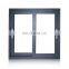 Kenya powder coating grey color seal strip sliding tempered glass aluminum window