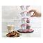 Red Keurig Coffee Pod Holder, Clear Rotate K-Cup Carousel Capsule Storage Office Decor Gift