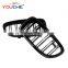 ABS dual slat front kidney grille mesh grill for BMW 1 2 3 4 5 6 series F20 F22 F23 F30 M3 F80  F32 F10 F12