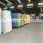 Steel structure building with fiber glass wool sandwich panel insulated metal faced for wall roof board