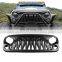Front Bumper Shark Grille For Jeep Wrangler JK JKU 2007-2018 Factory Price US warehouse Stock