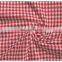 Highest Quality 28%T 72%C Material Garment Check Seersucker Fabric