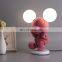 Cartoon Mickey Table Lamp Nordic Living Room Bedroom Bedside Lamp Cute Dimming Decorative Table Light