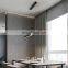 Aluminum LED 32W Pendant Light Dining Room Linear Pendant Light For Office Chandelier Lighting