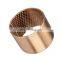 High Precision Bronze Sleeve Bush Wrapped Bronze Bushing Bearing