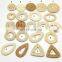 Hot SaleNatural Rattan Wood Earring Hoops rattan earring piece High Quality cheap wholesale