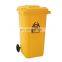 240l plastic trash can cheap sale price garbage can plastic waste bin with wheels oem