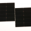 Custom rectangel black anodizing aluminum tag