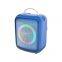 New Product Macaron Color 4 Inch Portable RGB Lights With Reverb And One Click Sound Cancellation Speaker