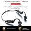 Reproductor MP3 de auricular abierto de conducción ósea con tarjeta SD de 8GB, auricular inalámbrico deportivo y a prueba de agua con Bluetooth 5.0