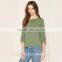 2016 New arrival women comfortable high quality women blank t shirt design TS085