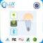 factory price E27 AL+PC 7W LED bluetooth bulb