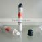 15g lip balm comtainer plastic tube for cosmetic packaging with round screw cap