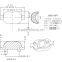 18mm peanut Optical Lens for Cree XPT / XPE / XPL Series