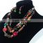 2016 Women Vintage Bohemia Multilayers Beads Necklace Earring Jewelry Set