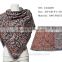 2016 spring china designer geometry pattern shawl scarf