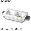 cheap price good quality gypsum doulb head GU10 ceiling lamp for hotel