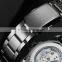 2015 Fashion Sports Men Stainless Steel Caseback Watch New Fashion Mens Luxury Automatic Mechanical Skeleton Wrist Watches WM419