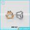 Wholesale FashionJewelry New Metel Shawl Buckle Brooches Simple Women Silk Scarf Ring Clip