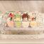 AN351 ANPHY FDA European Style Noble Real Silver Plating Cake Dessert Fruit Wedding Decoration Metal Plate Stand Display Stock