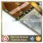 Decorative exotic wall polished gold stainless steel listello boarder trim