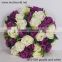 mixed color factory price artificial purple and white artificial flower for wedding,party,home&hotel decoration(MFL-009)