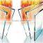 90 minutes 8mm fire proof glass for door and windows