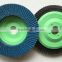 6" high quality Zirconium Abrasive Flap Disc--80#