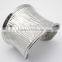 Hot Selling Silvery Bangle Jewelry 316l Stainless Steel Bracelet