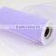 6 inch x 25 yard pink tulle roll for wedding party gift bow Ribbon Fabric Decoration