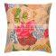 Fruit Print Tropicana Kantha Cushion Cover Tropical Kantha Cushion Pillow Cover Set Of 5 Pcs