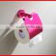Waterproof bathroom high quality pink brass toilet paper roll holder 62805