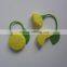 Lemon Shaped Silicone Perforated Tea Filter