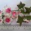 White Pink 2 Tone large Handmade Mulberry Paper Flower, Wedding Party, Scrap-booking Crafts