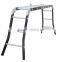 aluminium tool stool workplatform household multipurpose step combination extension ladder with EN131 foldingladder XP-E315