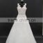 proffessional supplier for wholesaler beading belt two straps cross back cording french lace wedding dress