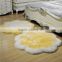 Customized Round and thick long hair sheepskin fur rug baby/kids rug